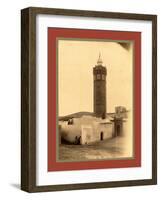 Mostaganem, Mosque, Algiers-Etienne & Louis Antonin Neurdein-Framed Giclee Print