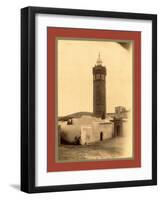 Mostaganem, Mosque, Algiers-Etienne & Louis Antonin Neurdein-Framed Giclee Print