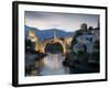 Mostar and Old Bridge over the Neretva River, Bosnia and Herzegovina-Gavin Hellier-Framed Photographic Print