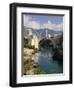 Mostar and Old Bridge over the Neretva River, Bosnia and Herzegovina-Gavin Hellier-Framed Photographic Print