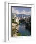 Mostar and Old Bridge over the Neretva River, Bosnia and Herzegovina-Gavin Hellier-Framed Photographic Print