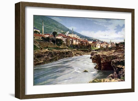 Mostar, Bosnia and Herzegovina, Yugoslavia, C1924-John Bushby-Framed Giclee Print