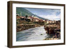 Mostar, Bosnia and Herzegovina, Yugoslavia, C1924-John Bushby-Framed Giclee Print