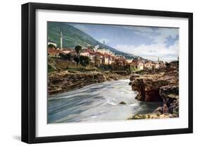 Mostar, Bosnia and Herzegovina, Yugoslavia, C1924-John Bushby-Framed Giclee Print