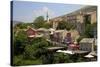 Mostar, Bosnia, Bosnia-Herzegovina, Europe-Neil Farrin-Stretched Canvas