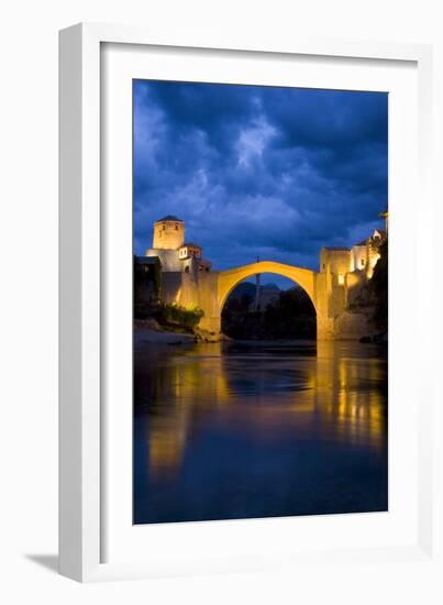 Mostar Bosnia-Charles Bowman-Framed Photographic Print