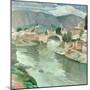 Mostar, Herzegovina, 1922-Sydney Carline-Mounted Premium Giclee Print