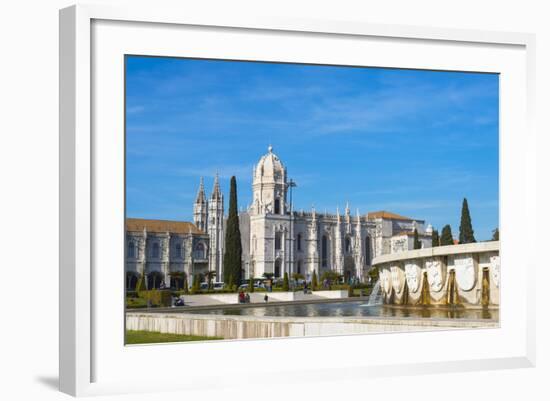 Mosteiro Dos Jeronimos (Monastery of the Hieronymites), UNESCO World Heritage Site, Belem-G&M Therin-Weise-Framed Photographic Print