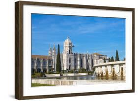 Mosteiro Dos Jeronimos (Monastery of the Hieronymites), UNESCO World Heritage Site, Belem-G&M Therin-Weise-Framed Photographic Print