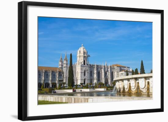 Mosteiro Dos Jeronimos (Monastery of the Hieronymites), UNESCO World Heritage Site, Belem-G&M Therin-Weise-Framed Photographic Print