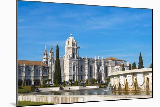Mosteiro Dos Jeronimos (Monastery of the Hieronymites), UNESCO World Heritage Site, Belem-G&M Therin-Weise-Mounted Photographic Print