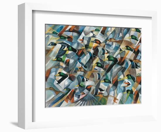 Mostly Mallards-Ron Jenkins-Framed Art Print