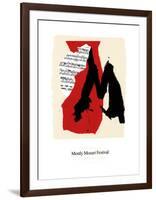 Mostly Mozart Festival-Robert Motherwell-Framed Serigraph