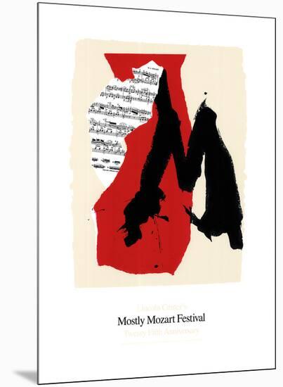 Mostly Mozart Festival-Robert Motherwell-Mounted Serigraph