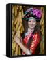 Mosu Minority Women in Traditional Ethnic Costume, China-Charles Crust-Framed Stretched Canvas