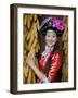 Mosu Minority Women in Traditional Ethnic Costume, China-Charles Crust-Framed Photographic Print