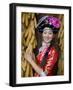 Mosu Minority Women in Traditional Ethnic Costume, China-Charles Crust-Framed Photographic Print