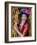 Mosu Minority Women in Traditional Ethnic Costume, China-Charles Crust-Framed Photographic Print