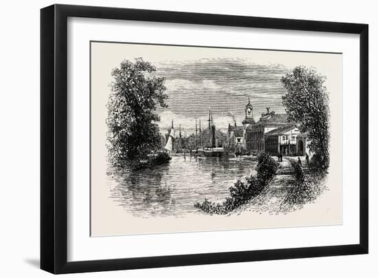 Motala, Is a Locality and the Seat of Motala Municipality, Östergötland County, Sweden-null-Framed Giclee Print