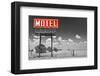 Motel 66-null-Framed Art Print