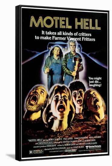 Motel Hell, Nancy Parsons, Rory Calhoun, 1980-null-Framed Stretched Canvas