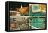 Motel Interiors-null-Framed Stretched Canvas