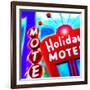 Motel, Las Vegas-Tosh-Framed Art Print