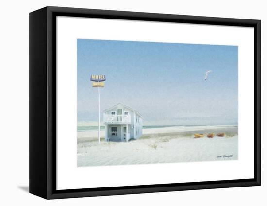 Motel Paradise-Carlos Casamayor-Framed Stretched Canvas