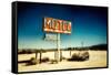 Motel Roadside Sign-Jody Miller-Framed Stretched Canvas