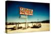 Motel Roadside Sign-Jody Miller-Stretched Canvas