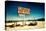 Motel Roadside Sign-Jody Miller-Stretched Canvas