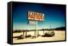 Motel Roadside Sign-Jody Miller-Framed Stretched Canvas