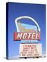 Motel, Route 66, Albuquerque, New Mexico, United States of America, North America-Wendy Connett-Stretched Canvas