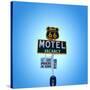 Motel Sign in America on Route 66-Salvatore Elia-Stretched Canvas