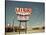 Motel Sign in America-Salvatore Elia-Stretched Canvas