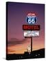 Motel Sign, Route 66, Arizona, USA-null-Stretched Canvas