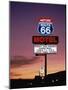 Motel Sign, Route 66, Arizona, USA-null-Mounted Photographic Print