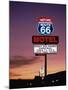 Motel Sign, Route 66, Arizona, USA-null-Mounted Photographic Print