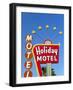 Motel Sign, the Strip, Las Vegas, Nevada, United States of America, North America-Gavin Hellier-Framed Photographic Print