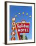 Motel Sign, the Strip, Las Vegas, Nevada, United States of America, North America-Gavin Hellier-Framed Photographic Print