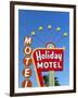 Motel Sign, the Strip, Las Vegas, Nevada, United States of America, North America-Gavin Hellier-Framed Photographic Print