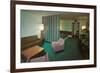 Motel Suite in Lavender and Blue-null-Framed Premium Giclee Print