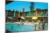 Motel Swimming Pool-null-Mounted Premium Giclee Print