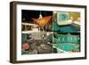 Motel Views-null-Framed Art Print