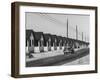 Motels Along the Road Side Near Provincetown-null-Framed Photographic Print