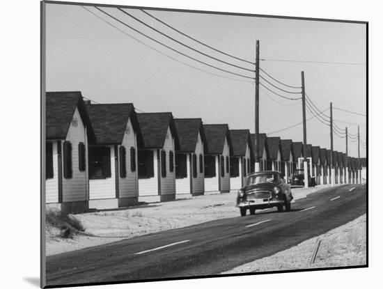 Motels Along the Road Side Near Provincetown-null-Mounted Photographic Print