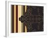 Moth Mapping Stripe-Belen Mena-Framed Giclee Print