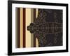 Moth Mapping Stripe-Belen Mena-Framed Giclee Print