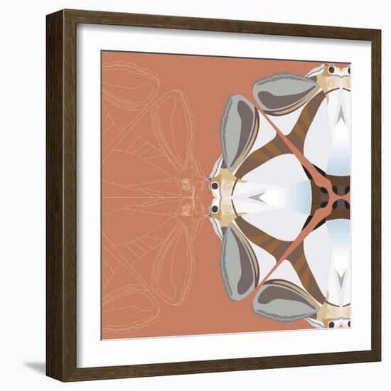 Moth Meditation-Belen Mena-Framed Giclee Print