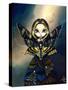 Moth Queen Fairy:   Acherontia atropos-Jasmine Becket-Griffith-Stretched Canvas